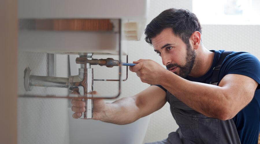 Tankless water heater installation in Avoca, IN